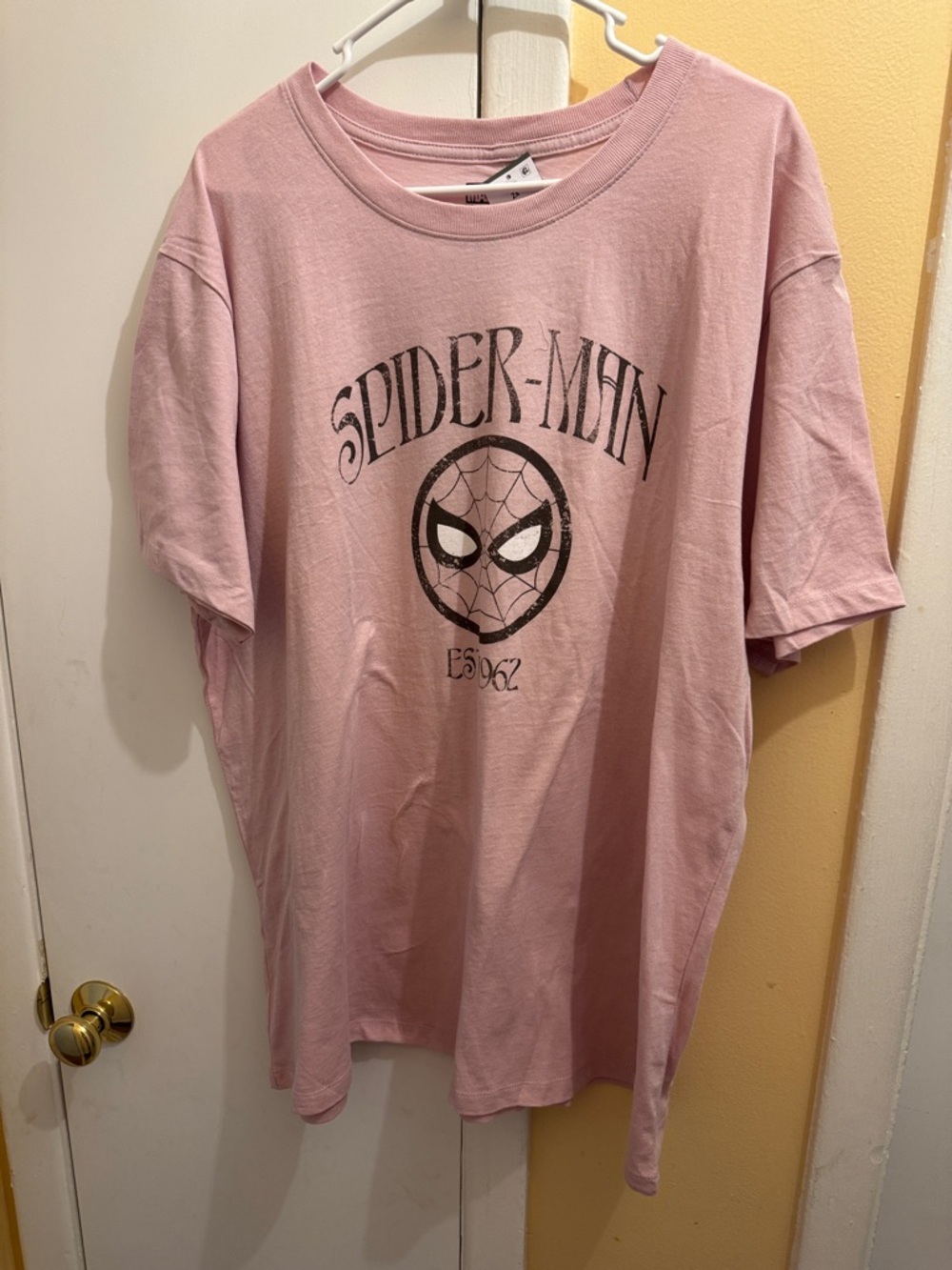 Marvel Spider-Man Pink Graphic Tee